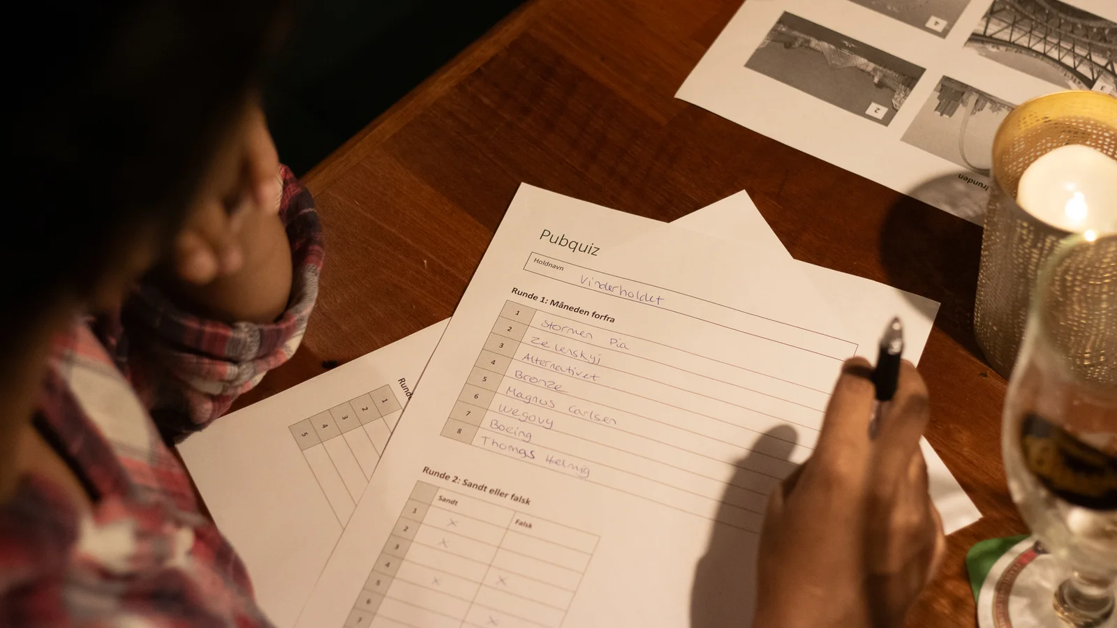 Kom med til hyggelig pubquiz i efteråret