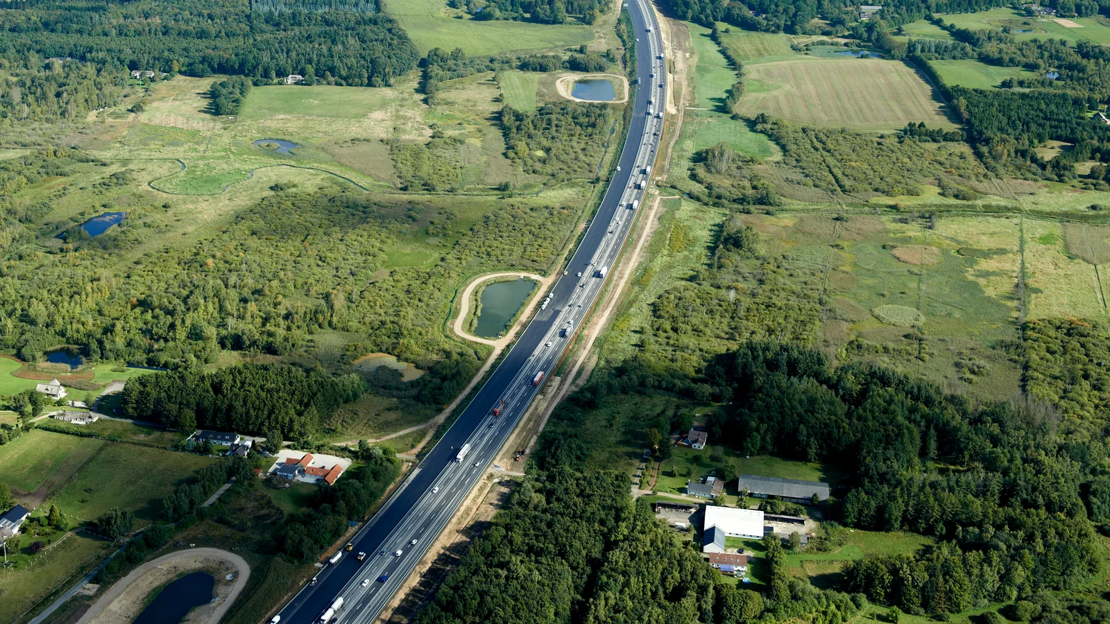 4 kilometer sekssporet motorvej omkring Horsens åbner senest 30. september