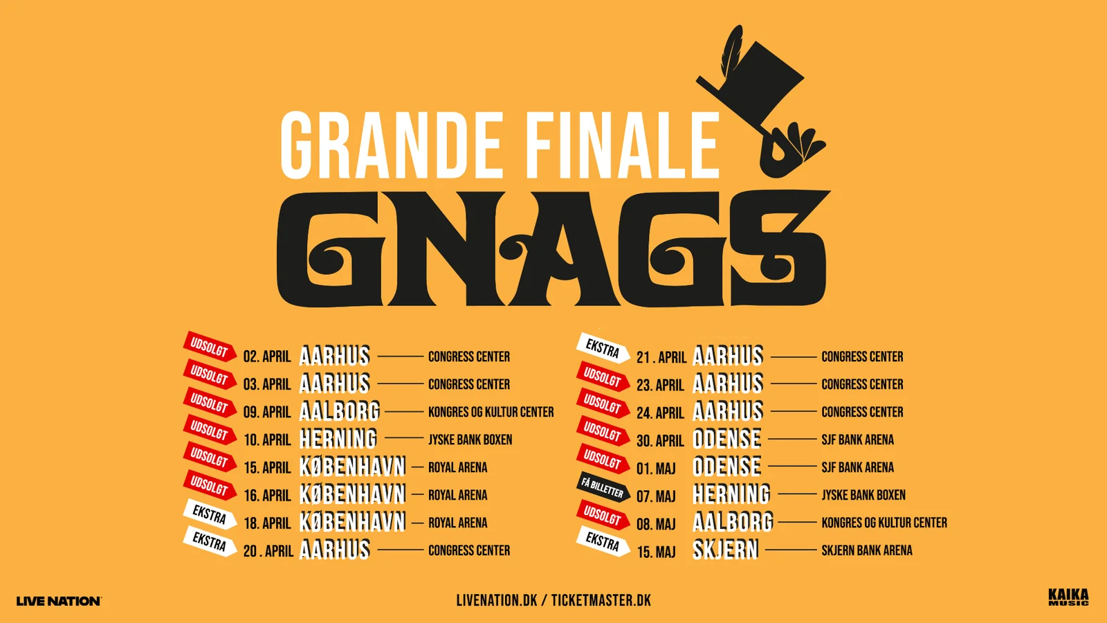 GNAGS lukker cirklen: GRANDE FINALE ender, hvor det hele begyndte