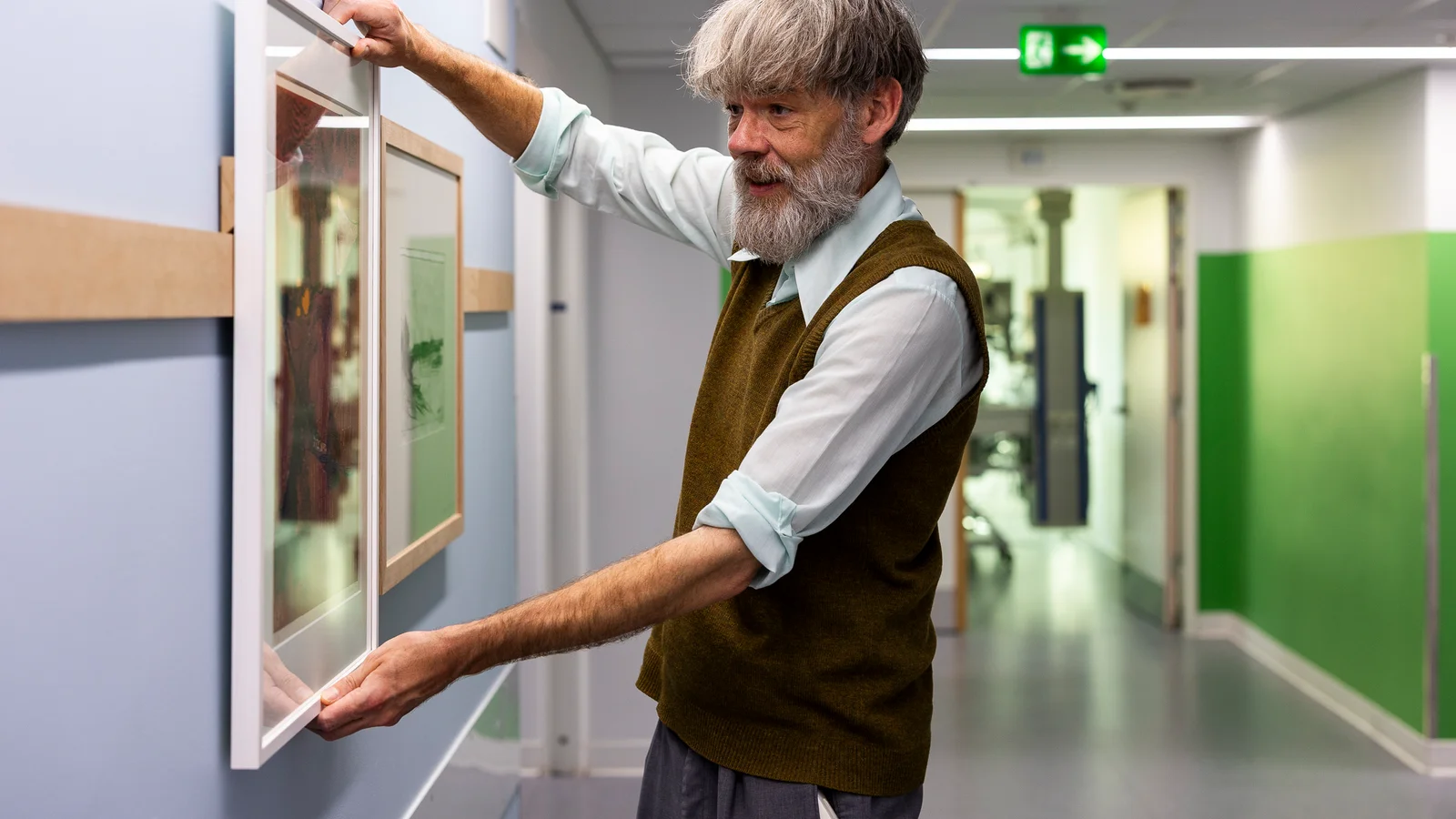 Kunst på hospitalet skal give patienter ro og håb