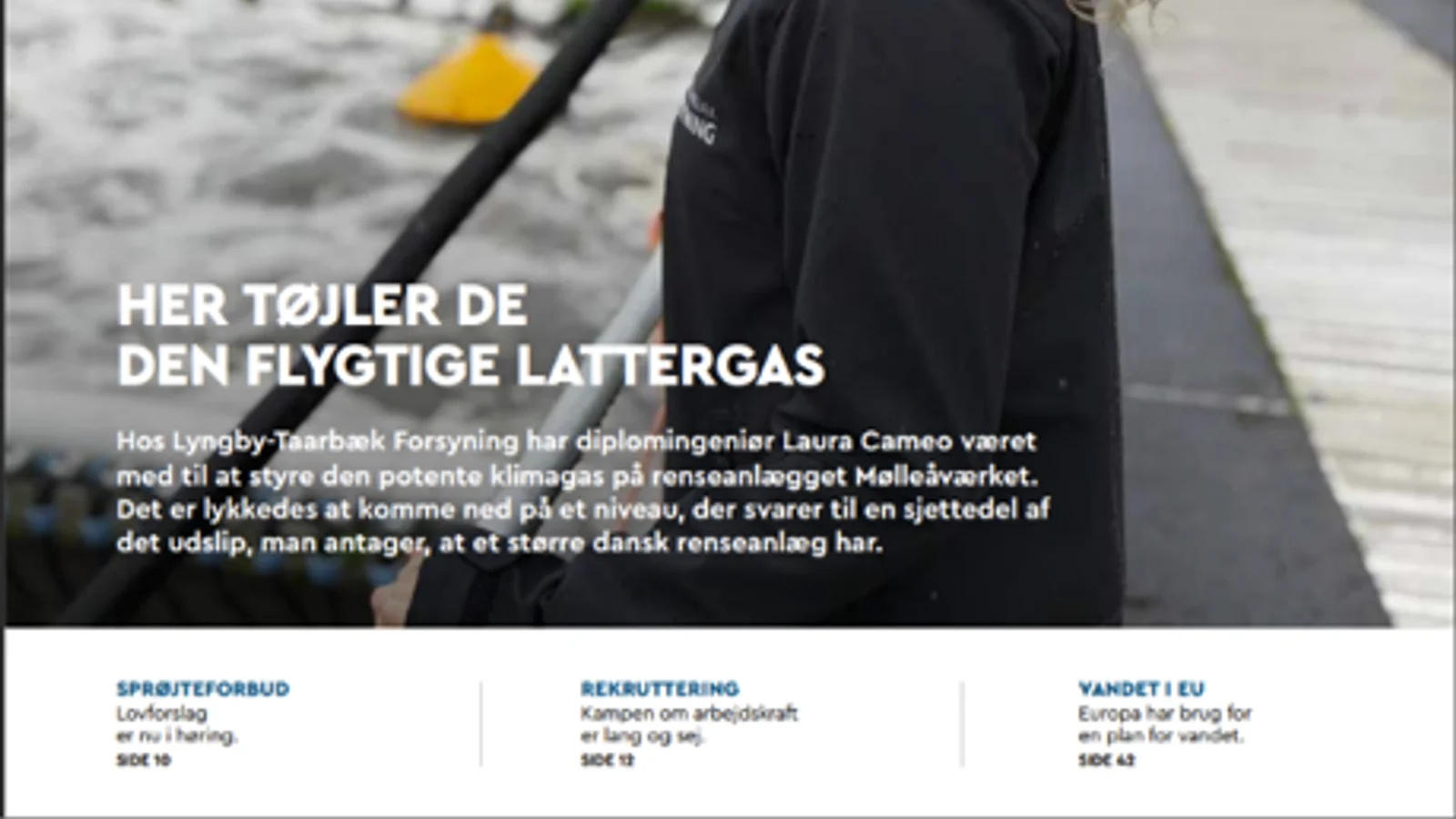 Vandsektoren skærper klimaregnskab hvor udledninger er størst
