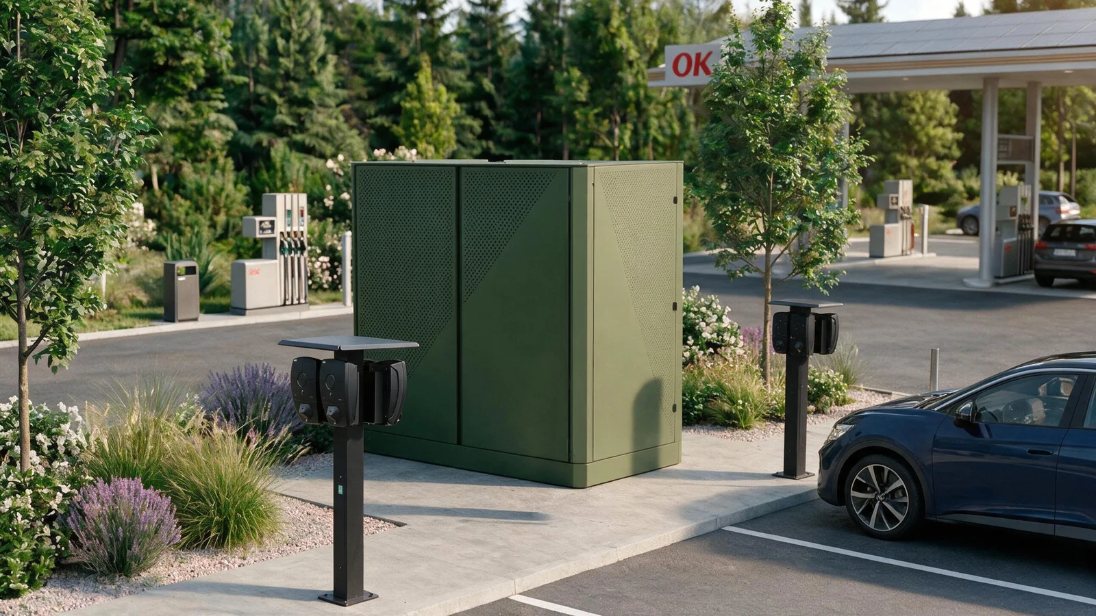 Køen til elnettet vokser: OK vil etablere 70 batterier over hele landet uden ny nettilslutning