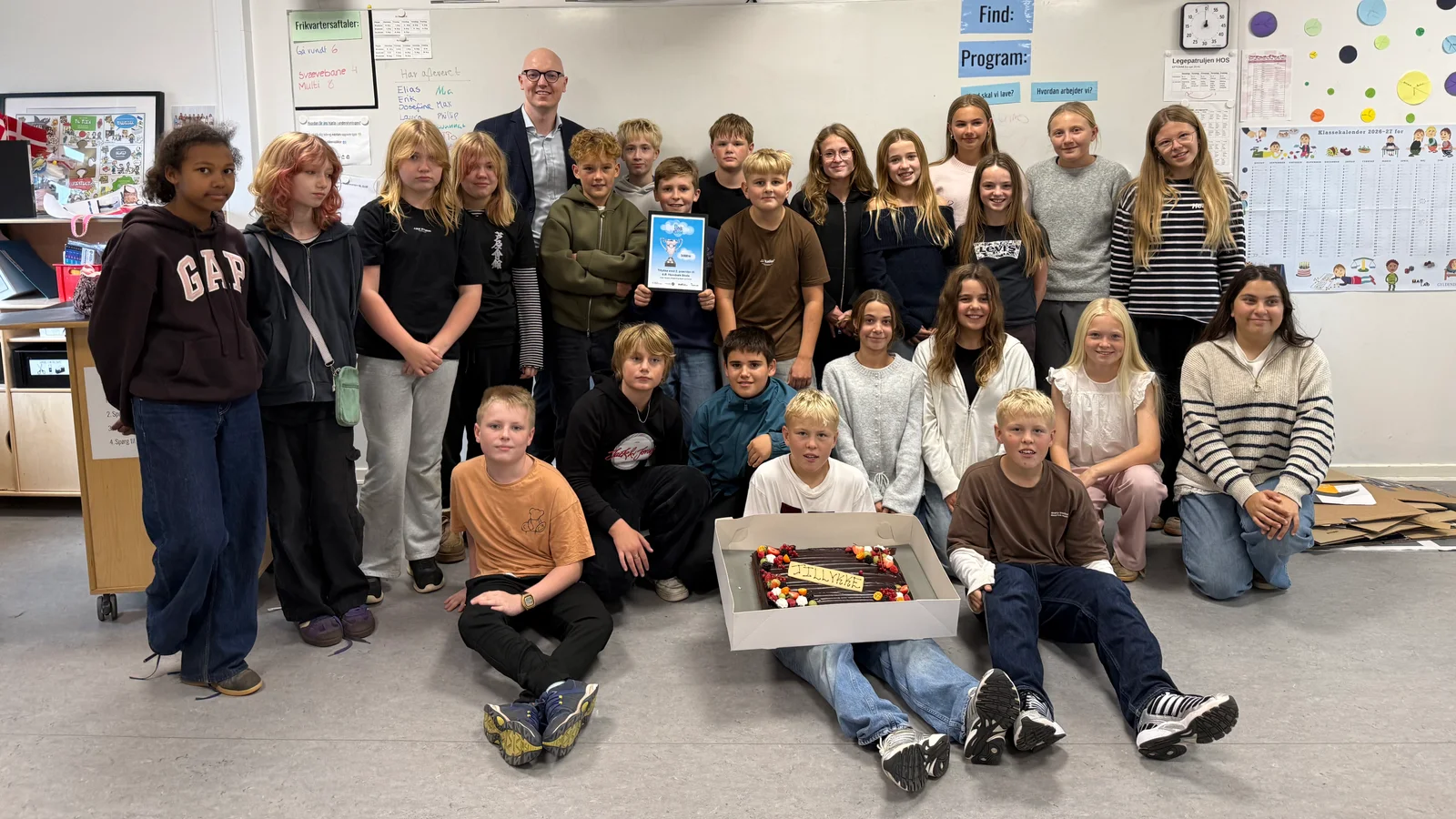 Flot resultat af elever fra Hornbæk Skole i konkurrence om grønne transportvaner