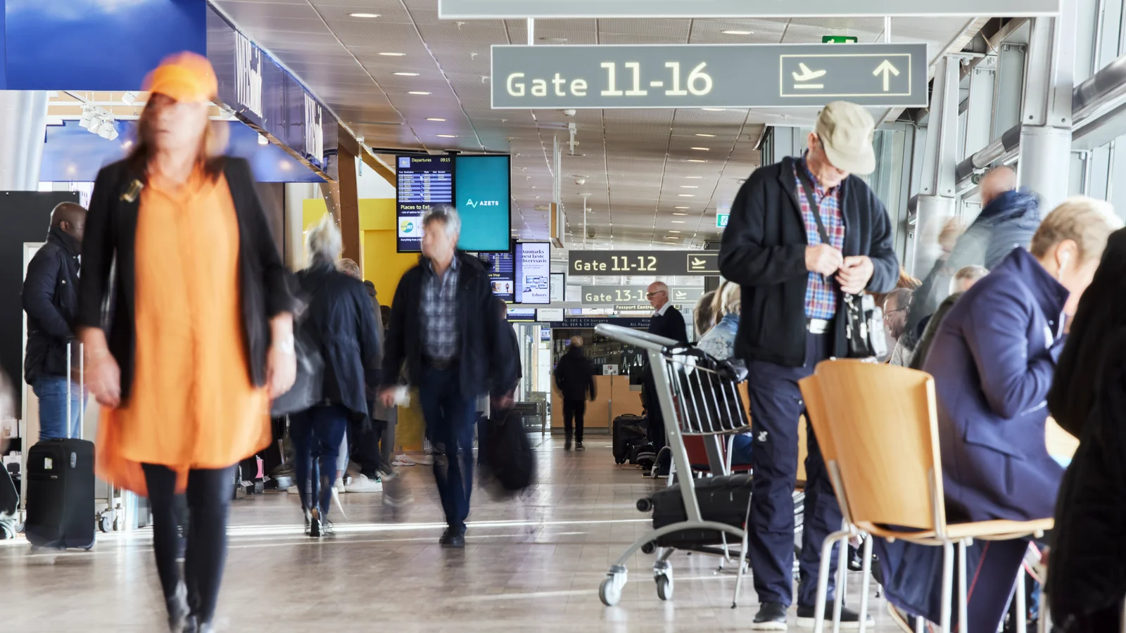 Fem feriedage sender i tusindvis gennem Billund Lufthavn