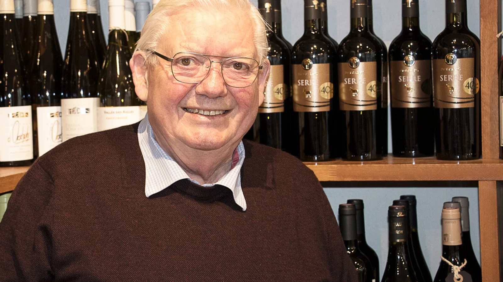 Grundlæggeren af Holte Vinlager, Karlin Nielsen, er død