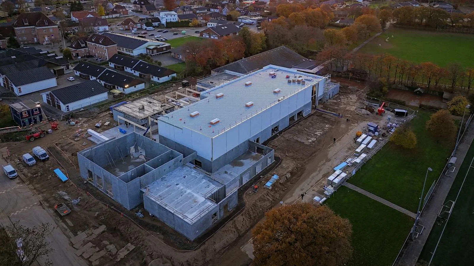 Indvielse af nyt idrætscenter i Toftlund