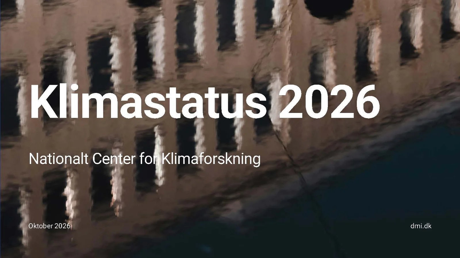 Presseinvitation:  DMI tager temperaturen på klimaet